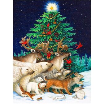 Diamond Painting Kerstboom 05