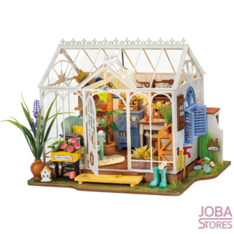 Miniatuur zelfbouw huisje Robotime Dreamy Garden House DG163