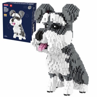 Nanoblocks bouwpakket Balody Schnauzer