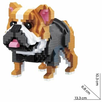 Nanoblocks bouwpakket Balody Engelse Bulldog