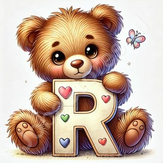 Diamond Painting Beer Letter R