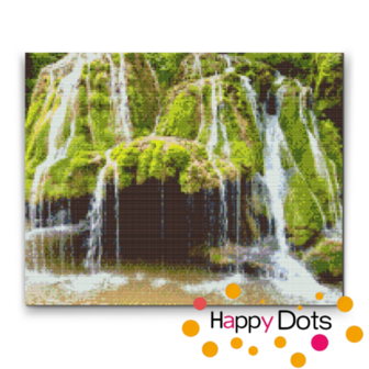 Diamond Painting Bigar Waterval Roemeni&euml; (HappyDots)