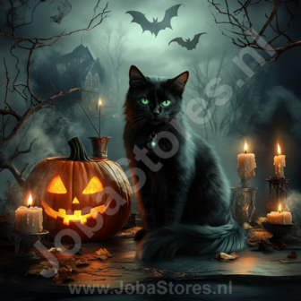 Diamond Painting Halloween kat 02