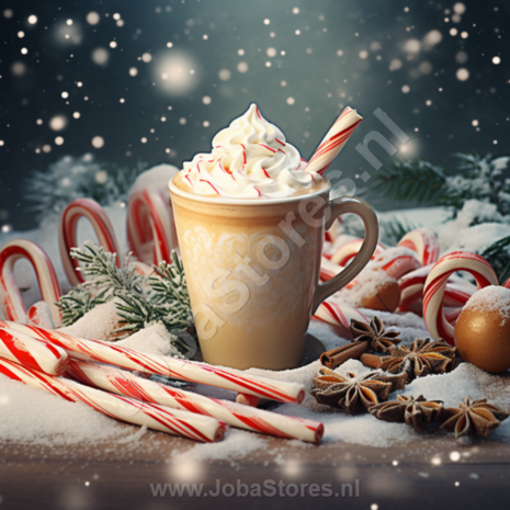 Diamond Painting Kerst Koffie