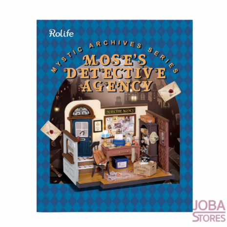 Miniatuur zelfbouw huisje Robotime Mose's Detective Agency DG157