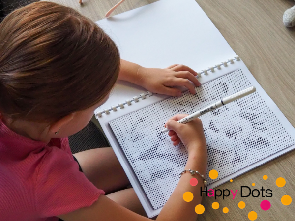 HappyDots DOT Painting Kleurboek dieren - 20 stippelschilderijen